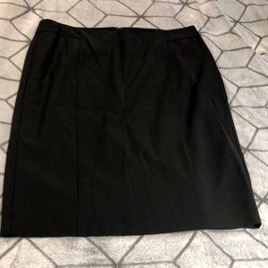 NWT Black Talbots Pencil Skirt (Size 14)
